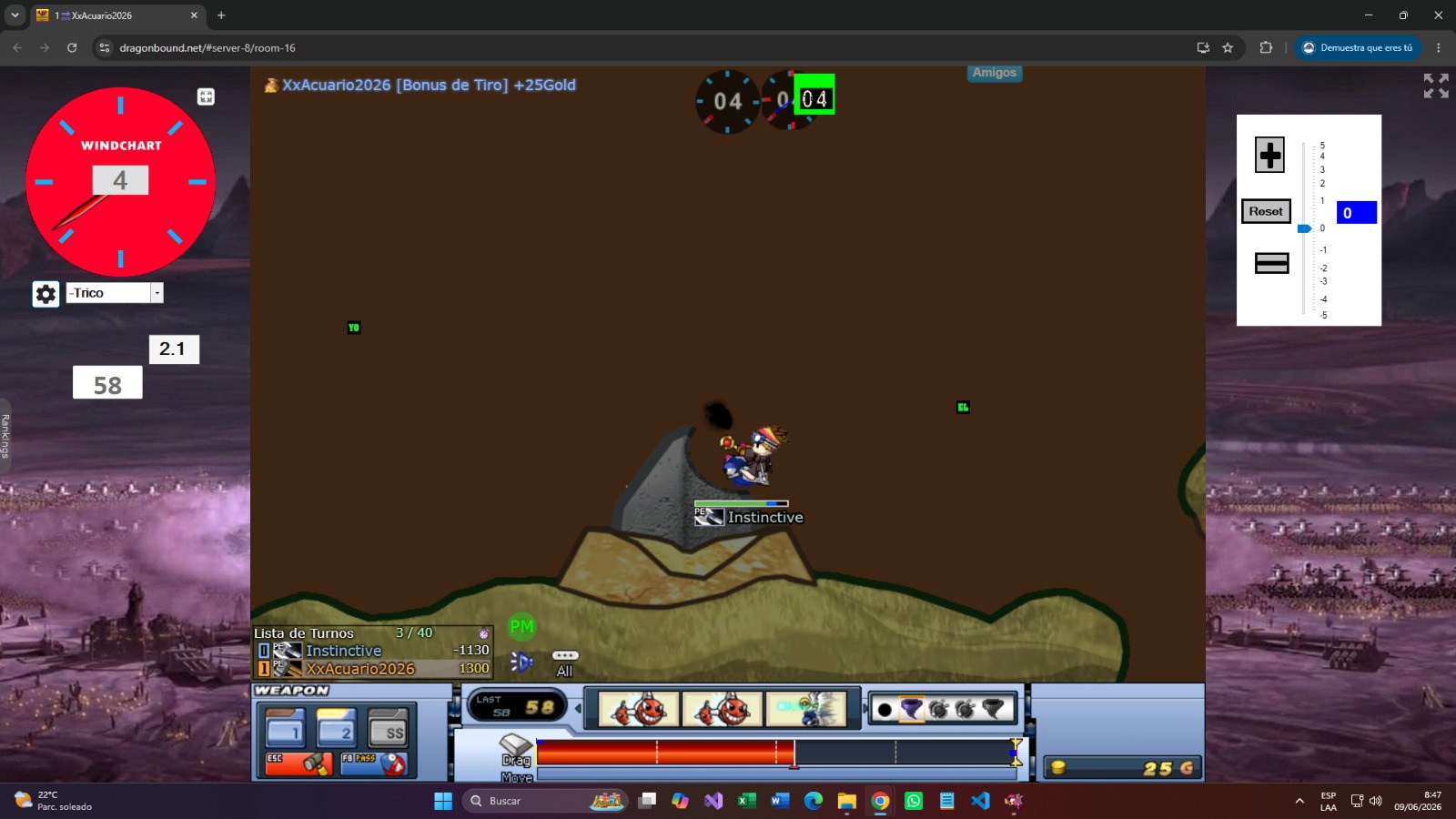 Dragonbound WindChart Tiro Perfecto con su Autoshot Indetectable Junio De 2026